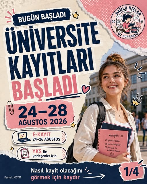 Üniversite kayıtları başladı